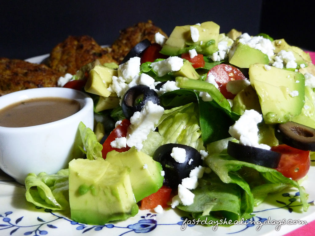 Fast Day (FD) Avocado Blue Cheese Side Salad