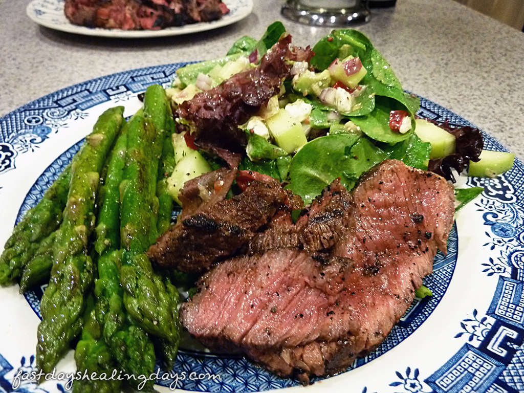 ribeye-asparagus-salad