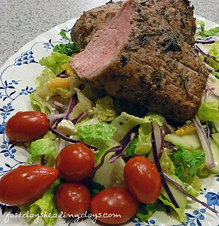 roasted-pork-tenderloin-chopped-salad