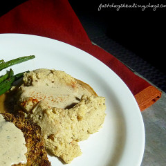 Roasted Smashed Fauxtatoes