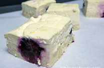 Fast Day Blackberry Cheesecake Bars