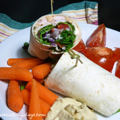 Smoked Gouda Turkey Club Wrap