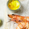 Barbequed Tiger Prawns with Saffron Aioli