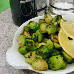 Lemony Brussels Sprouts