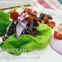 Moroccan Lettuce Cups (aka Wraps)