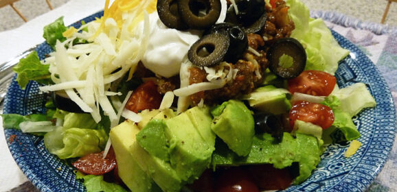 Fast Day Turkey Taco Salad